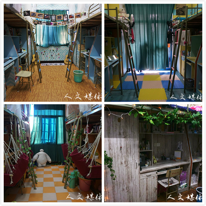 琴书润舍墨翰香  3044永利集团举办寝室设计大赛决赛